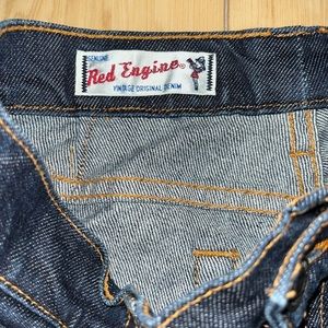 Red Engine Early 2000s Flare Jeans